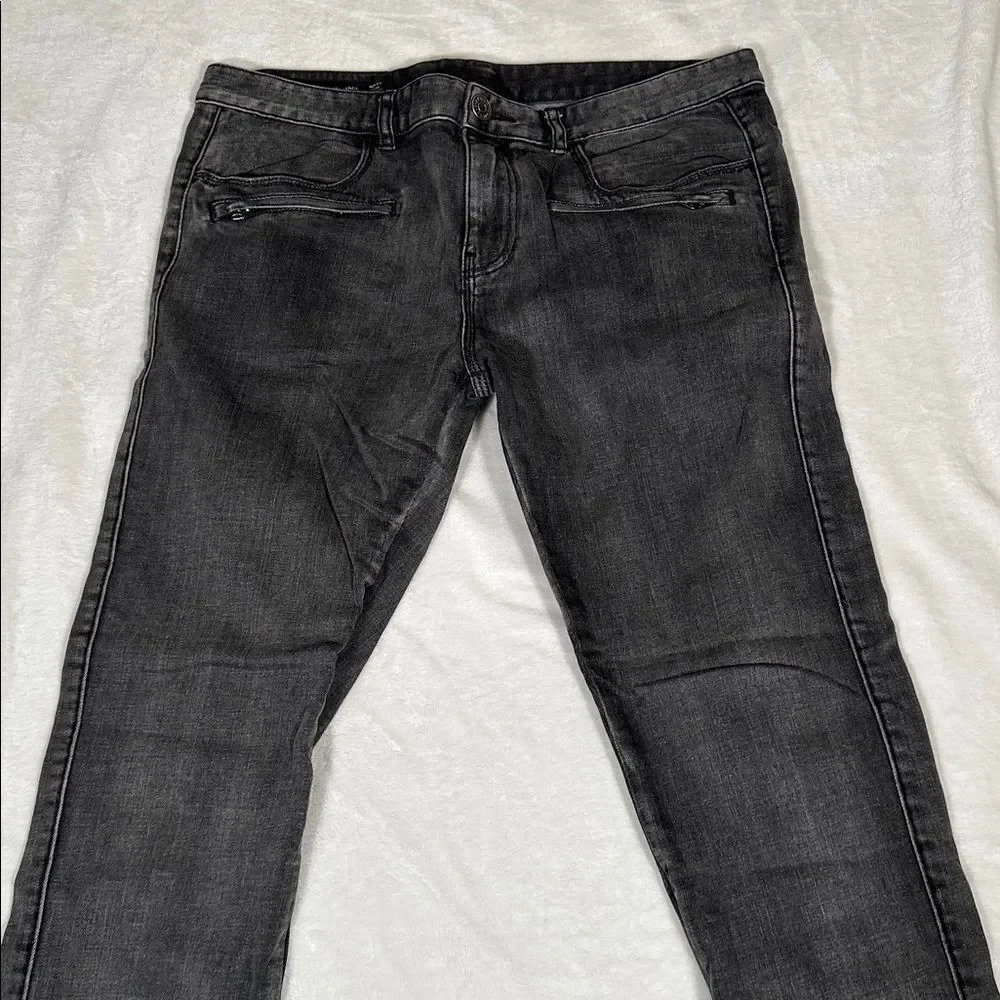Armani Exchange Charcoal Denim Jeans